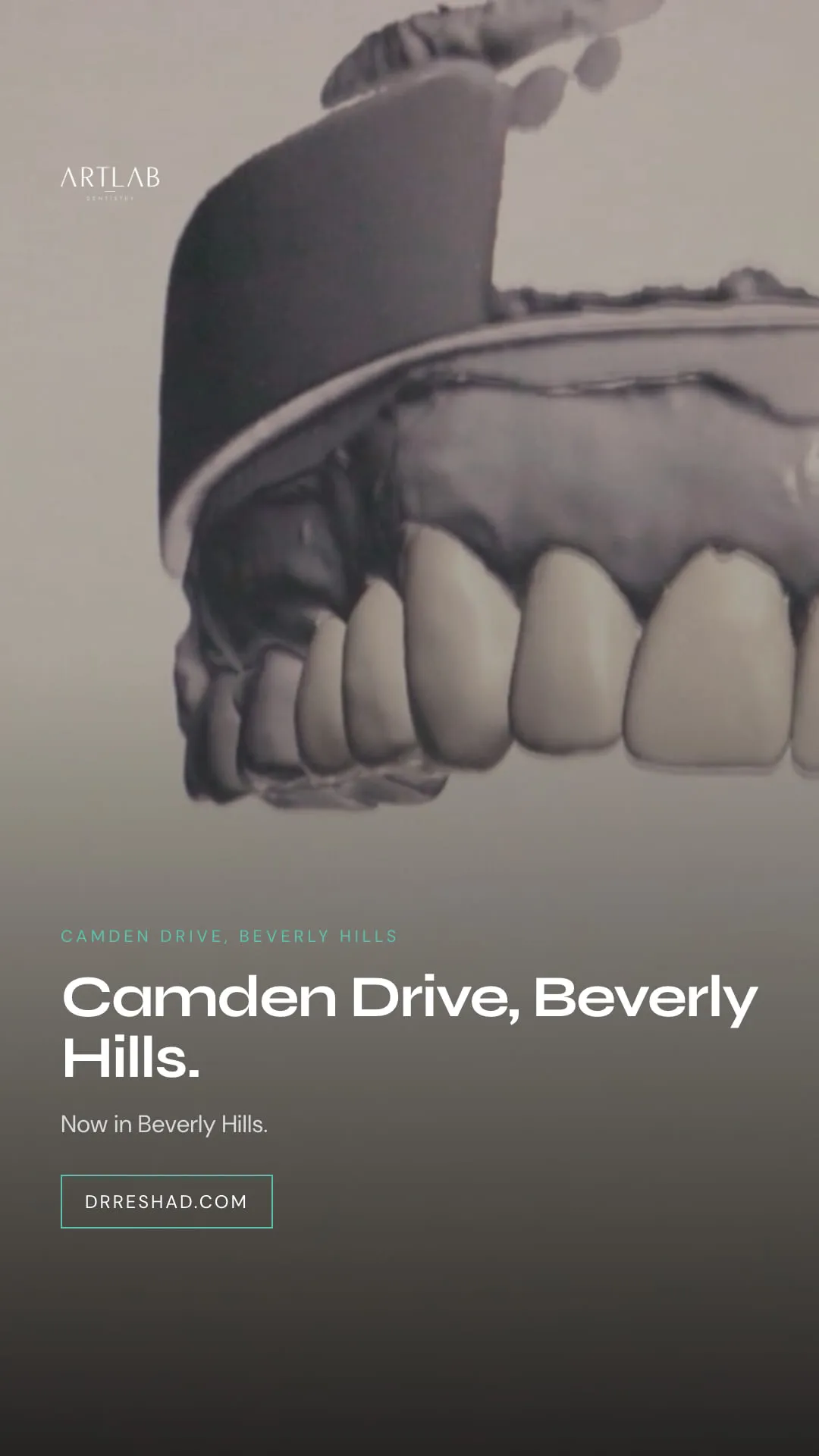 An Instagram story: Camden Drive, Beverly Hills.