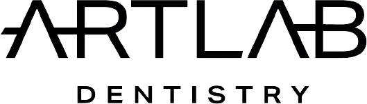 The previous ArtLab Dentistry logo, heavy with crossbars.